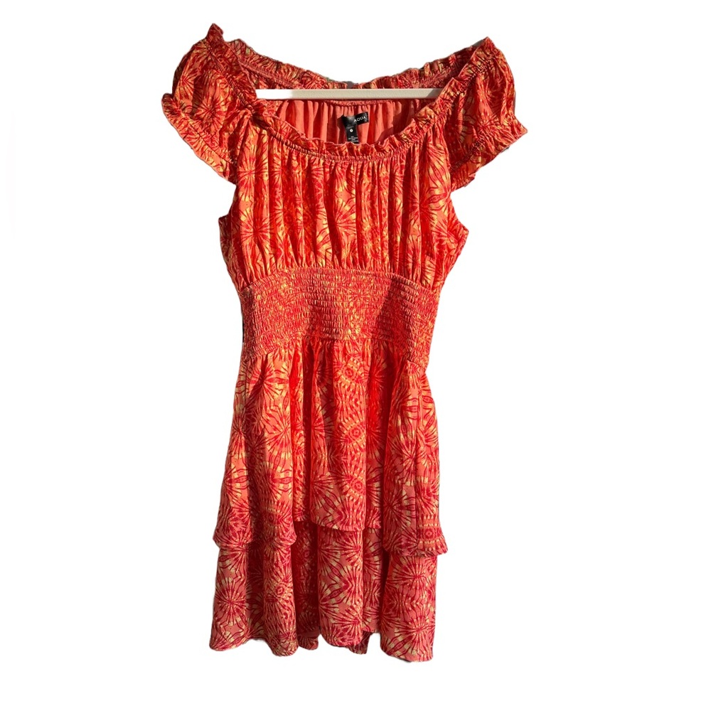 AQUA by Bloomingdale’s | Orange Mini Sundress